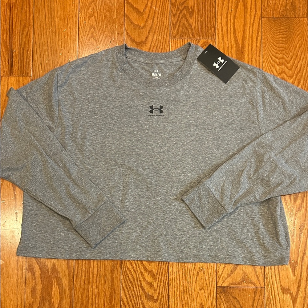 Under Armour Gray Women's Crop Top
